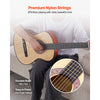 VEVOR Classical Guitar, 38 Inch, Wood Classical Guitar Starter Kit for Beginners, with Nylon Strings, Gig Bag, Strap, Tuner, Extra Strings, Pick, Capo, Basswood, for Teenagers Adults Students, Natural