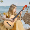 VEVOR Classical Guitar, 38 Inch, Wood Classical Guitar Starter Kit for Beginners, with Nylon Strings, Gig Bag, Strap, Tuner, Extra Strings, Pick, Capo, Basswood, for Teenagers Adults Students, Natural