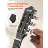 VEVOR Classical Guitar, 38 Inch, Wood Classical Guitar Starter Kit for Beginners, with Nylon Strings, Gig Bag, Strap, Tuner, Extra Strings, Picks, Capo, Basswood, for Teenagers Adults Students, Black