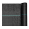 VEVOR Weed Barrier Fabric Heavy Duty, 1.3x100FT 3.2oz Landscape Fabric, Woven Weed Blocker Fabrics, Garden Fabrics Weeds Barrier, Weeds Control Ground Cover, Geotextile Webbing, Gardening Mat, Black