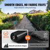 VEVOR 13FTx108FT Premium Heavy Duty Weed Barrier Landscape Fabric, 5OZ Woven Geotextile Fabric Under Gravel, High Permeability for Weed Blocker Weed Mat, Driveway Fabric, Weed Control Garden Cloth