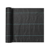 VEVOR Weed Barrier Landscape Fabric, 3.28*164FT Heavy Duty Garden Weed Fabric, Woven PP Weed Control Fabric, Driveway Fabric, Geotextile Fabric for Landscaping, Ground Cover, Weed Blocker Weed Mat, Black