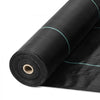 VEVOR Weed Barrier Landscape Fabric, 3.28*164FT Heavy Duty Garden Weed Fabric, Woven PP Weed Control Fabric, Driveway Fabric, Geotextile Fabric for Landscaping, Ground Cover, Weed Blocker Weed Mat, Black