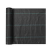 VEVOR 5FTx250FT Premium Heavy Duty Weed Barrier Landscape Fabric, 5OZ Woven Geotextile Fabric Under Gravel, High Permeability for Weed Blocker Weed Mat, Driveway Fabric, Weed Control Garden Cloth