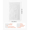 VEVOR Empty Sandbags, 200 Packs 16 x 26 in, Heavy Duty Sand Bags Sacks with Ties, 50lb Capacity Woven Polypropylene Sandbags, Tear-Resistant & UV-Resistant Sand Bags for Flood Protection Barrier