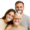VEVOR Teeth Whitening Kit with LED Light, 32 LED Accelerator Lights, Whitening Strips, Pens and Gel Syringes, U-Shaped Tray, Wireless Portable Kit Fast and Effectively Removes Stubborn Stains