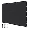 VEVOR 90% Sun Shade Cloth, 10 x 12 ft Pergola Shade Cover with Stainless Steel Grommets, Sun Shades Canopy Privacy Screen with 140 GSM HDPE Material, for Outdoor, Patio, Garden, and Backyard (Black)