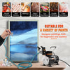 VEVOR Airbrush Ensemble, Expert Airbrush Kit with Compressor, Multi-Use Dual-Action Gravity Feed Airbrush System for Art, Nails, Cookies, Tattoos