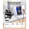 VEVOR Airbrush Kit, 1/6 HP, Air Brush Kit with Air Compressor and Tank, 1 Dual-Action Professional Airbrush with 3 Tips, Acrylic Paint, Low Noise, for Cake Decorating, Model Painting, Nail Art