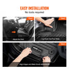 VEVOR Automotive Floor Mats, Fits for Toyota Camry 2018-2024, 3 pcs Front and 2nd Row Liners, All Weather Custom Fit TPE Vehicle Floor Mats, Easy to Clean and Secure Floor Liners for SUV, Black
