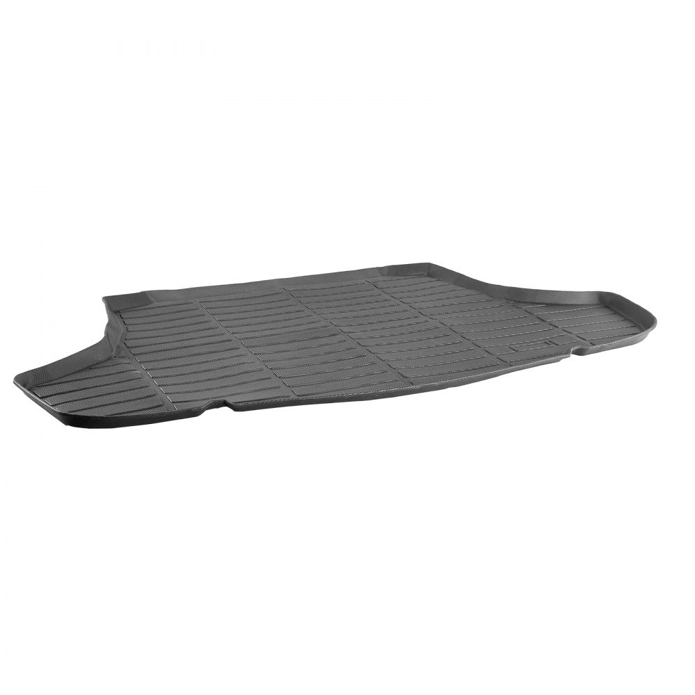 VEVOR Cargo Mat Compatible with Toyota Camry Hybrid 2018-2025, Precise Fit Odorless Durable Trunk Mat, TPE Trunk Protector Replacement, Black (1PCS)