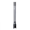 VEVOR Post Hole Digger, Heavy Duty Post Hole Digger with Carbon Steel Handle, Manual Hole Digger with Scale Markings and Metal Blade, Post Hole Digger Tool for Digging Gardening Outdoors, 57.5-Inch