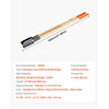 VEVOR Post Hole Digger, Heavy Duty Post Hole Digger with Wood Handle, Manual Hole Digger with Scale Markings and Metal Blade, Post Hole Digger Tool for Digging Yard Work Gardening Outdoors, 57.5-Inch