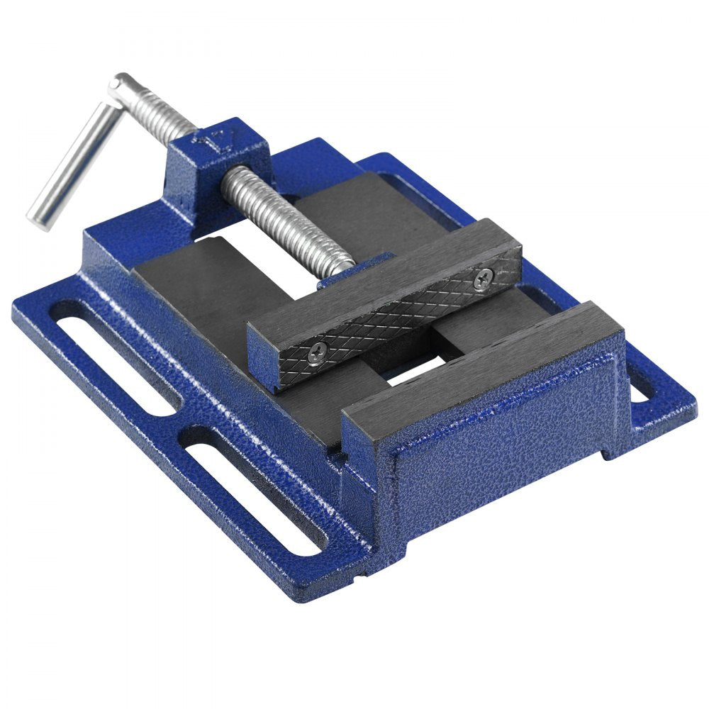 VEVOR Drill Clamp, 4" Sturdy Workshop Vise, Compact Bench Clamp for Drilling, 6.6" Width, 4.33" Opening, Ideal for Milling, Woodworking, Equipment Upkeep