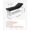 VEVOR Medical Exam Table, 500LBS Loading Medical Examination Bed with 0°–40° Adjustable Backrest, Physical Therapy Exam Table with Storage Shelf & Paper Roll Dispenser for Hospital Clinic Rehab Center