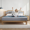 VEVOR Grounding Sheets, King Size, 95% Cotton + 5% Pure Silver Fiber, Earth Grounded Fitted Bed Sheets, with Grounding Cord & Tester, for Improved Sleep & Wellness (Gray, King - 78 x 80 x 13 in)