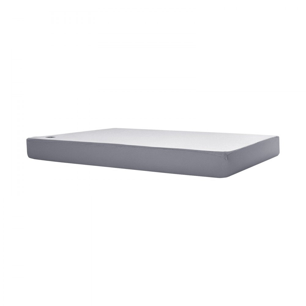 VEVOR Grounding Sheets, King Size, 90% Cotton + 10% Pure Silver Fiber, Earth Grounded Fitted Bed Sheets, with Grounding Cord & Tester, for Improved Sleep & Wellness (Gray, King - 78 x 80 x 15 in)