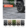 VEVOR Gravel Grid, 2 Inch Depth, 26.87 x 3.94 FT / 8200 x 1200 mm, 1880 LBS Per Sq ft Grass Ground Retainer, Permeable Geo Grids Driveway Stabilization, for Garden, Patio, Walkway, RV Parking Slopes
