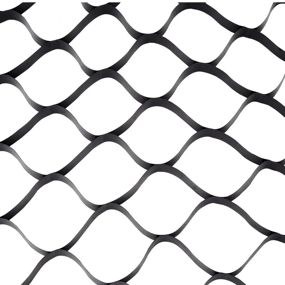 VEVOR Gravel Grid, 2 Inch Depth, 26.87 x 3.94 FT / 8200 x 1200 mm, 1880 LBS Per Sq ft Grass Ground Retainer, Permeable Geo Grids Driveway Stabilization, for Garden, Patio, Walkway, RV Parking Slopes