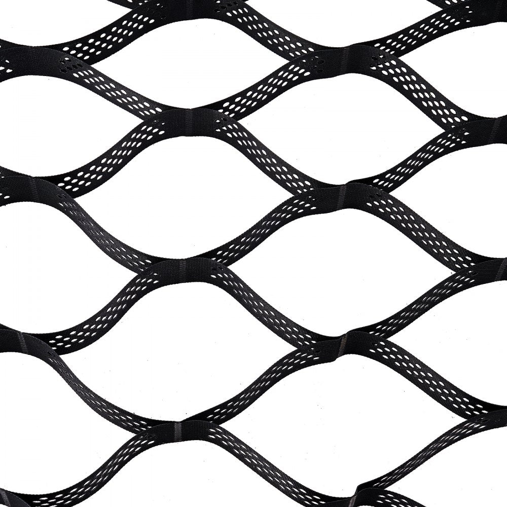 VEVOR Gravel Grid, 3 Inch Depth, 24.93 x 9.52 FT / 7600 x 2900 mm, 1880 LBS Per Sq ft Grass Ground Retainer, Permeable Geo Grids Driveway Stabilization, for Garden, Patio, Walkway, RV Parking Slopes