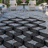 VEVOR Gravel Grid, 4 Inch Depth, 17.06 x 8.86 FT / 5200 x 2700 mm, 1880 LBS Per Sq ft Grass Ground Retainer, Permeable Geo Grids Driveway Stabilization, for Garden, Patio, Walkway, RV Parking Slopes
