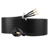 VEVOR 10 ft Dryer Power Cord, 3-Prong NEMA 10-30P Appliance Dryer Cord with Eyelet Connectors, 125V/250V, SDRT 10AWG/3C, 30A, Pure Copper Wire Cable with PVC Cable Tie, Ideal for Indoor & Outdoor Use
