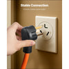 VEVOR 10 ft Dryer Extension Cord, 3-Prong NEMA 10-30P to 10-30R Dryer Cord, 125V/250V STW 10AWG/3C, 30A, Pure Copper Wire Cable with Black Non-woven Bag and PVC Cable Tie, Ideal for Indoor & Outdoor
