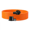 VEVOR 10 ft Dryer Extension Cord, 3-Prong NEMA 10-30P to 10-30R Dryer Cord, 125V/250V STW 10AWG/3C, 30A, Pure Copper Wire Cable with Black Non-woven Bag and PVC Cable Tie, Ideal for Indoor & Outdoor