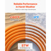 VEVOR 25 ft Dryer Extension Cord, 3-Prong NEMA 10-30P to 10-30R Dryer Cord, 125V/250V STW 10AWG/3C, 30A, Pure Copper Wire Cable with Black Non-woven Bag and PVC Cable Tie, Ideal for Indoor & Outdoor
