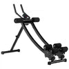 VEVOR AB Workout Machine, Dual-track Ab Workout Equipment at Home Gym, Core & Abdominal Trainers for Women, 440 lbs Weight Capacity Strength Training Ab Cruncher, Foldable Adjustable Fitness Exerciser