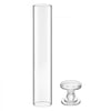 VEVOR Hurricane Candle Holders Set of 24, 12.6 in Tall Clear Glass Taper Candle Holders, High Borosilicate Glass, 2.36 in Cylinder for Wedding, Table Centerpiece, Party, Home Decor, Wind Protection
