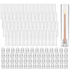 VEVOR Hurricane Candle Holders Set of 60, Φ2.56 x 13.78 in Tall Clear Glass Cylinder Candleholder Sleeve, High Borosilicate Glass, Wind Protection for Wedding, Table Centerpiece, Party, Home Decor