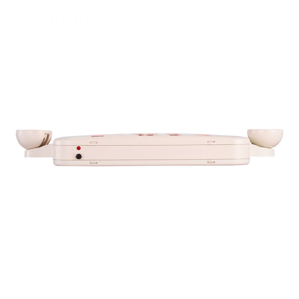 VEVOR LED Exit Sign with Emergency Lights, Two LED Adjustable Heads Emergency Exit Light with Battery Backup, Combo Red Letter Fire Exit Lighting, Commercial Exit Signs