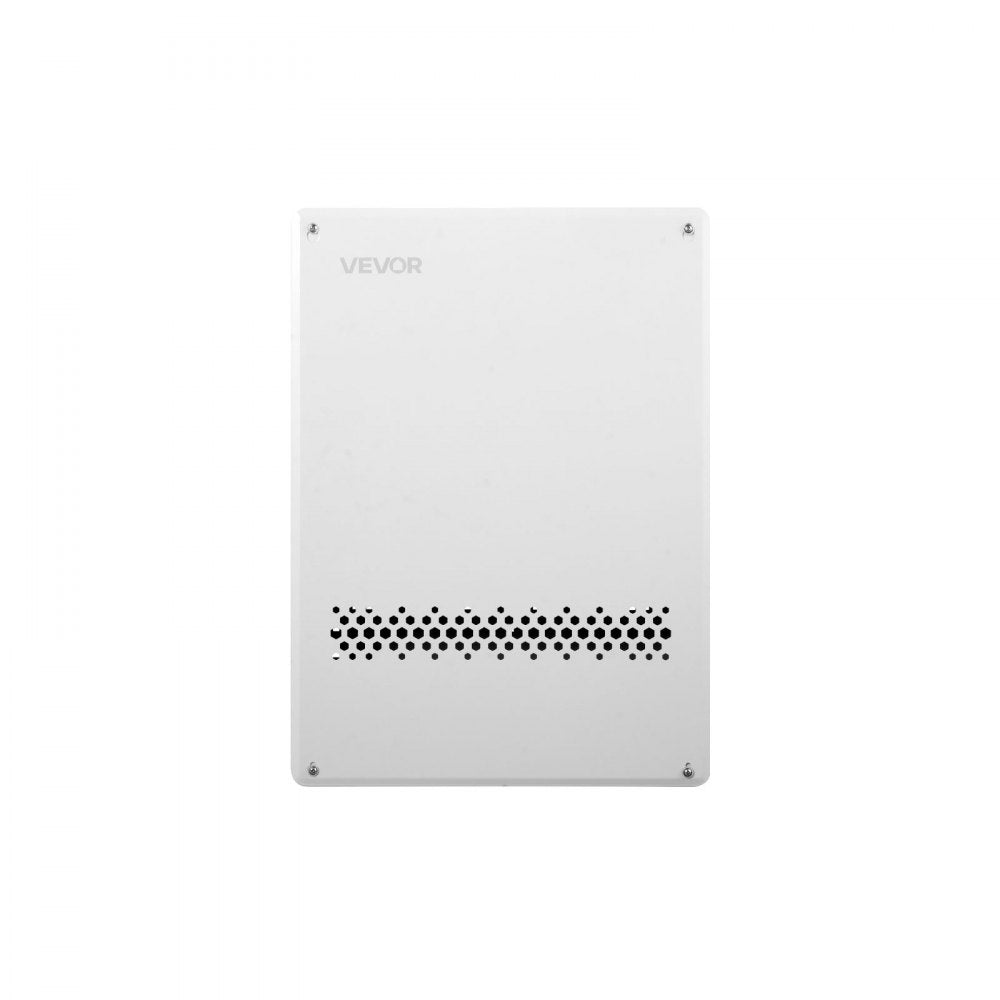 VEVOR Structured Media Enclosure 20-Inch In-Wall Box with Screw-On Cover, Cable Management Network Box, Cold-Rolled Steel, Recessed Electrical Wiring Cabinet, with Knockouts, Flush or Surface Mount