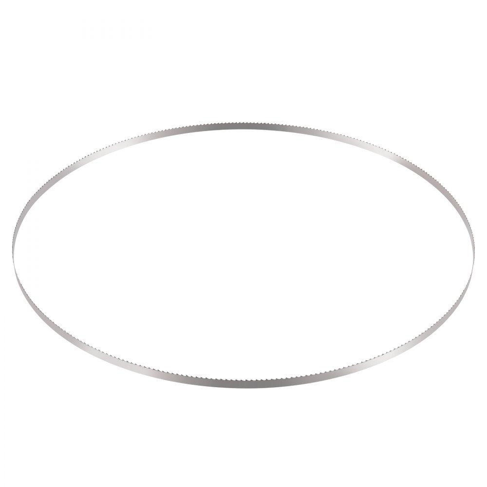 VEVOR Band Saw Blade, 83.5x0.63x0.02 inch, 5 PCS/Pack Meat Bandsaw Blades for Replacement, Carbon Steel Blade, Meat Cutting Blade Wrapped by Rust-Proof Paper, Fit for Commercial Bone Saw Machines