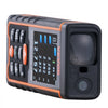 VEVOR Laser Measure, 400 ft, ±1/16'' Accuracy Laser Distance Measure with 100-Group Storage, ft/m/in/ft+in, 2.4'' Colorlit LCD Screen Laser Meter, Pythagorean Mode, Measure Distance, Area and Volume