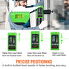 VEVOR Laser Receiver, 197 ft Working Range, Green Laser and Red Beam Detector for Pulsing Line Lasers, Customizable Speaker & Dual LCD Display & Built-In Bubble Level with Clamp for Laser Level Ebay美