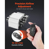 VEVOR Air Assist, Adjustable 30 L/min Airflow, Air Assist Pump Kit for Laser Cutter and Engraver, Clear Smoke and Dust, Reduce Surface Temperature, Shield Laser Lens, for Laser Engraving Wood Metal