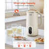 VEVOR 6-in-1 Nut Milk Maker, 20 oz Soy Milk Maker Machine with 6 Blades, for Homemade Oat, Nut, Soy, Juice, Plant-Based and Non Dairy Beverages with High-Temp Self-Cleaning, Boil Water, 12-Hour Delay
