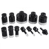 VEVOR Diamond Core Drill Bit Set, 11 PCS 6/8/10/20/25/28/32/35/45/50/65mm Diamond Hole Saw Kit, with 5/8"-11 Connector and Storage Case, for Dry and Wet, Diamond Drill Bits for Ceramic Tile
