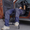 VEVOR Under Dash Creeper, 40 in, 330 lbs Load Capacity Rolling Mechanic Garage Creeper, 20.3-27.4 in Height Adjustable, Laying Down or Upright Inside of Car or Truck, Easy Fold Support for Garage Shop