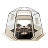 VEVOR Pop up Bubble Tent, 10 x 9.2 ft Waterproof & UV-Resistant, Clear Camping Tent Shelter, Outdoor Garden Dome Igloo Tents with Windows, 540° Panoramic View, for 4-8 Persons Patio Backyard