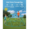 VEVOR Climbing Dome, 10FT Geometric Dome Climber with Swing & Hammock, 1000LBS Loading Kid's Jungle Gym Playground, Easy-Assembly Outdoor Backyard Climbing Equipment for Boys Girls 3 to 10 Years Old