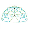 VEVOR Climbing Dome, 10FT Geometric Dome Climber with Saucer Swing, 1000LBS Loading Kid's Jungle Gym Playground, Easy-Assembly Outdoor Backyard Climbing Equipment for Boys Girls 3 to 10 Years Old