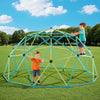 VEVOR Climbing Dome, 10FT Geometric Dome Climber for Kids, 1000LBS Loading Jungle Gym Playground with Octopus Net & 2 Basketballs, Easy-Assembly Outdoor Backyard Climbing Toys - Gift for Boys Girls