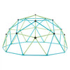 VEVOR Climbing Dome, 10FT Geometric Dome Climber for Kids, 1000LBS Loading Jungle Gym Playground with Octopus Net & 2 Basketballs, Easy-Assembly Outdoor Backyard Climbing Toys - Gift for Boys Girls