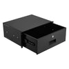 VEVOR 4U Rack Mount Drawer, 50 lbs Max Load-Bearing, Lockable Server Cabinet Case, Sliding Drawer with Lock and Cable Management Holes, for 19 in Network Equipment Server AV Rack or Cabinet Enclosure