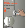 VEVOR Push Bar Panic Exit Device, 28" Stainless Steel Commercial Panic Bar for Exit Doors, Emergency Exit Door Hardware with Vertical Top Rod and Sticker, for 28"-41" Wood or Metal Door, Silver
