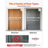 VEVOR Push Bar Panic Exit Device, 41" Stainless Steel Commercial Panic Bar for Exit Doors, Emergency Exit Door Hardware with Exterior Lever Handle and 6 Keys, for 41"-61" Wood or Metal Door, Silver