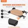 VEVOR Mobile Base, 400 lbs Weight Capacity, Adjustable from 9.5" x 9.5" to Infinity, Heavy Duty Universal Mobile Base Stand with Swivel Wheels for Woodworking Equipment, Bandsaw, Power Tools, Machines